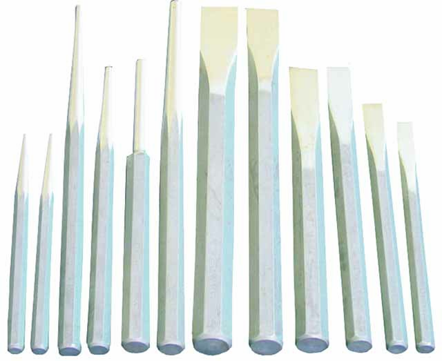 12 Piece Punch & Chisel Set