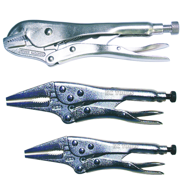 3 Piece Plier Set, Locking (17027, 17026 & 17033)