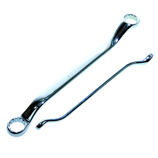 12mm X 13mm Spanner, Ring, 45° Offset