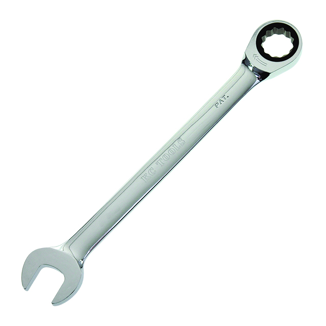 17mm Spanner, One Way Gear Ratchet