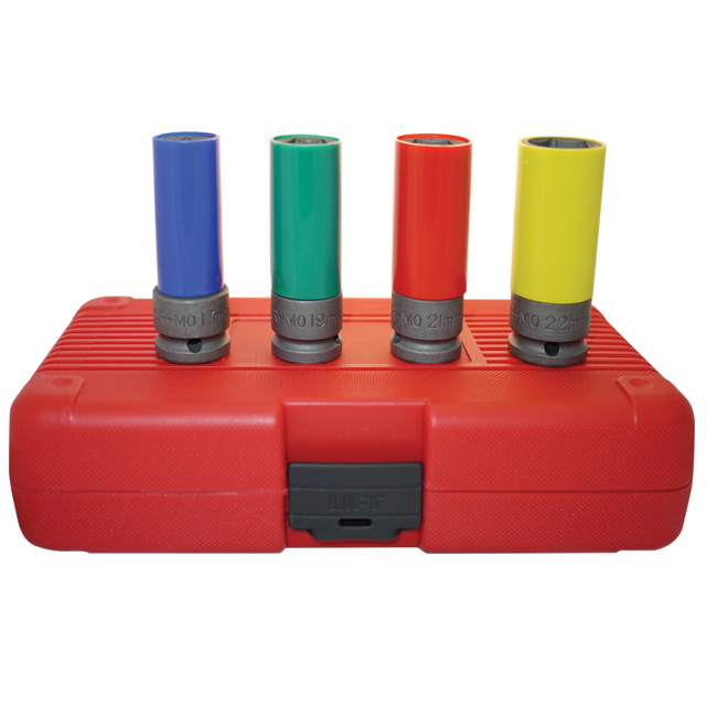 1/2 DR THIN WALL IMPACT SOCKET SET