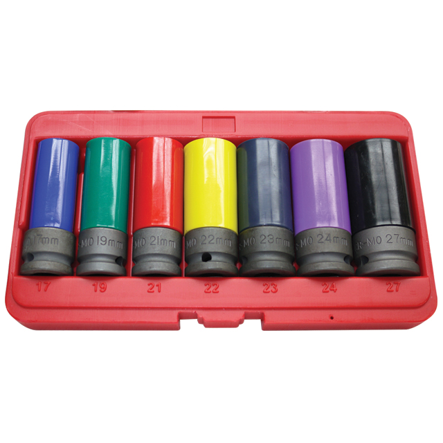 1/2 DR THIN WALL IMPACT SOCKET SET