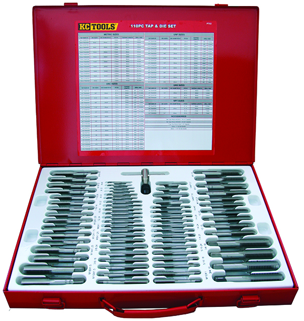 110Piece Tap & Die Set